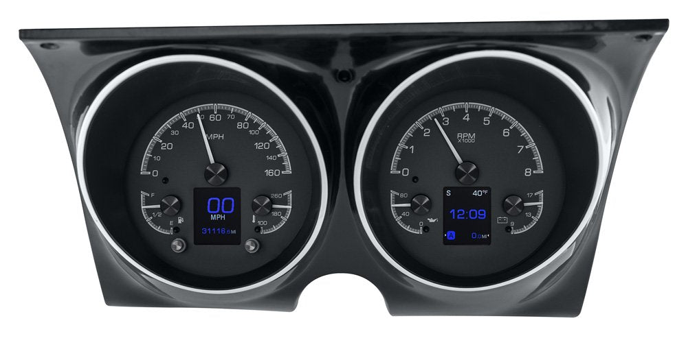 Dakota Digital Gauges, 1967-1968 Camaro HDX Without Console Gauges