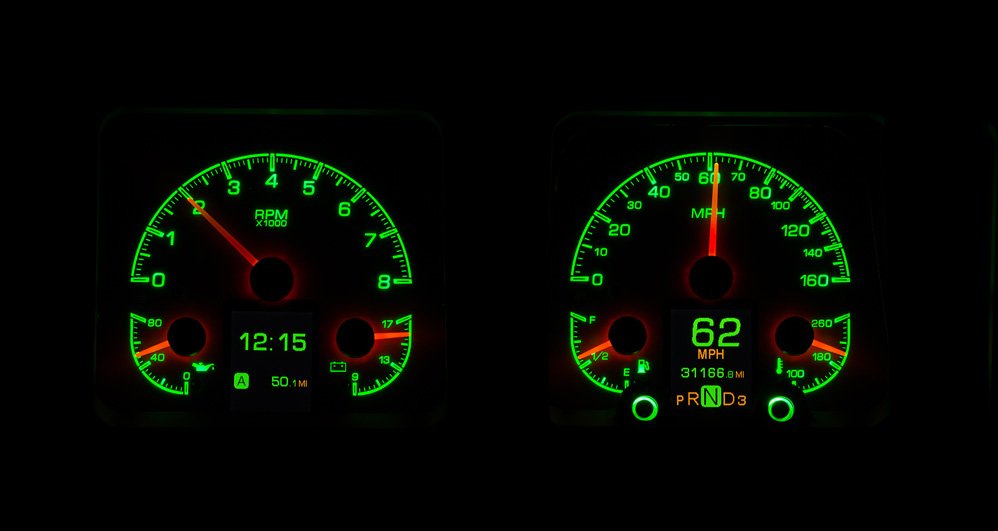 Dakota Digital Gauges, 1969 Camaro Without Console Gauges HDX