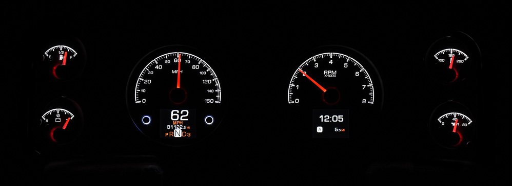 Dakota Digital Gauges, 1970-1981 Camaro Dakota Digital HDX