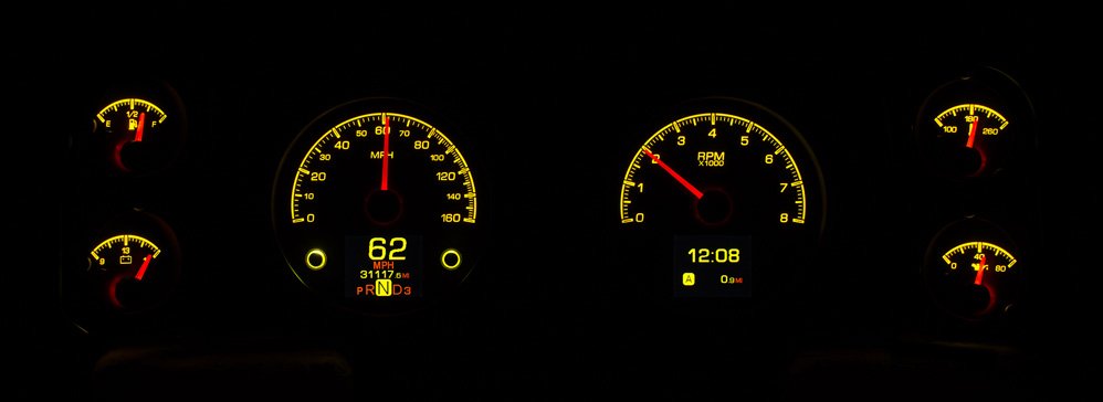 Dakota Digital Gauges, 1970-1981 Camaro Dakota Digital HDX