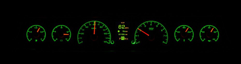 Dakota Digital Gauges, 1966-1967 Chevelle El Camino HDX