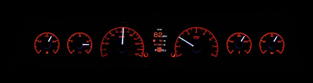 Dakota Digital Gauges, 1966-1967 Chevelle El Camino HDX