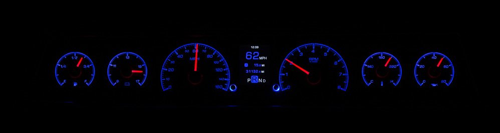 Dakota Digital Gauges, 1966-1967 Chevelle El Camino HDX