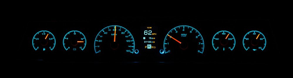Dakota Digital Gauges, 1966-1967 Chevelle El Camino HDX