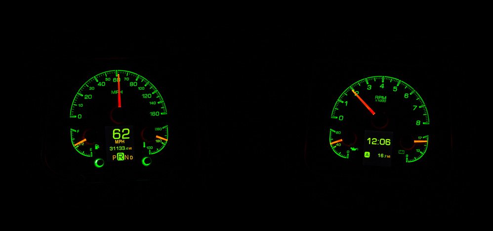Dakota Digital Gauges, 1968 Chevelle El Camino Dakota Digital HDX