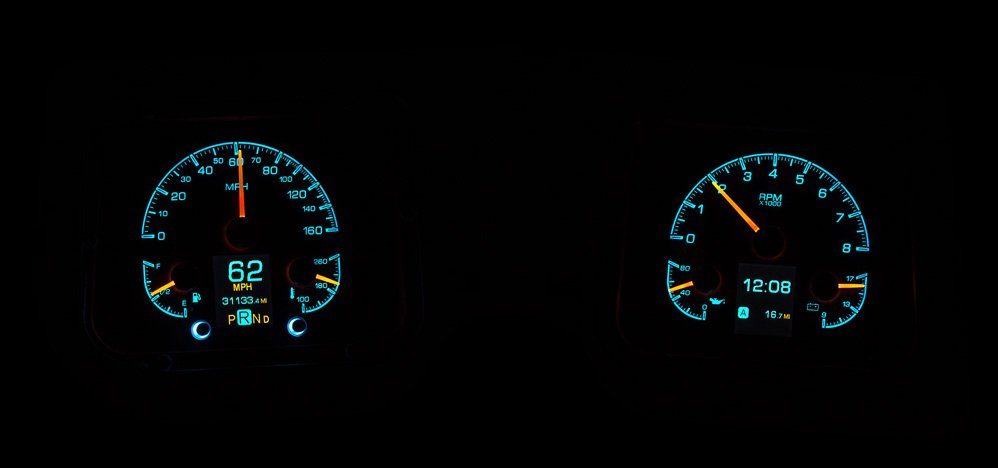 Dakota Digital Gauges, 1968 Chevelle El Camino Dakota Digital HDX