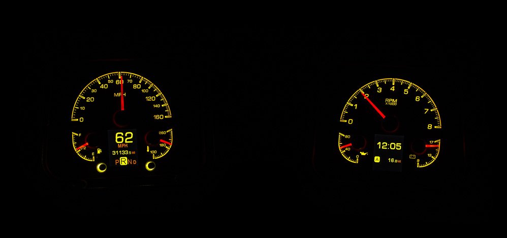 Dakota Digital Gauges, 1968 Chevelle El Camino Dakota Digital HDX