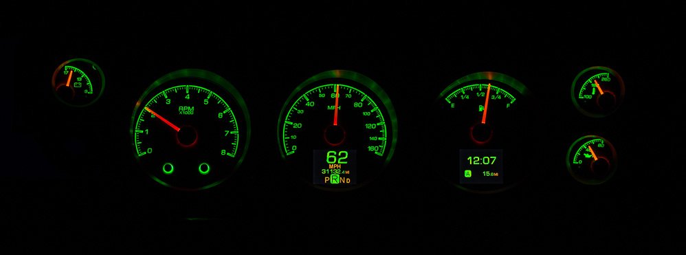 Dakota Digital Gauges, 1970-1972 Chevelle El Camino SS Dash Dakota Digital HDX