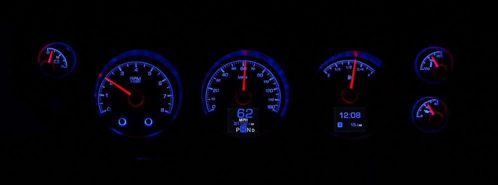 Dakota Digital Gauges, 1970-1972 Chevelle El Camino SS Dash Dakota Digital HDX