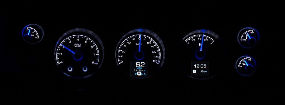 Dakota Digital Gauges, 1970-1972 Chevelle El Camino SS Dash Dakota Digital HDX