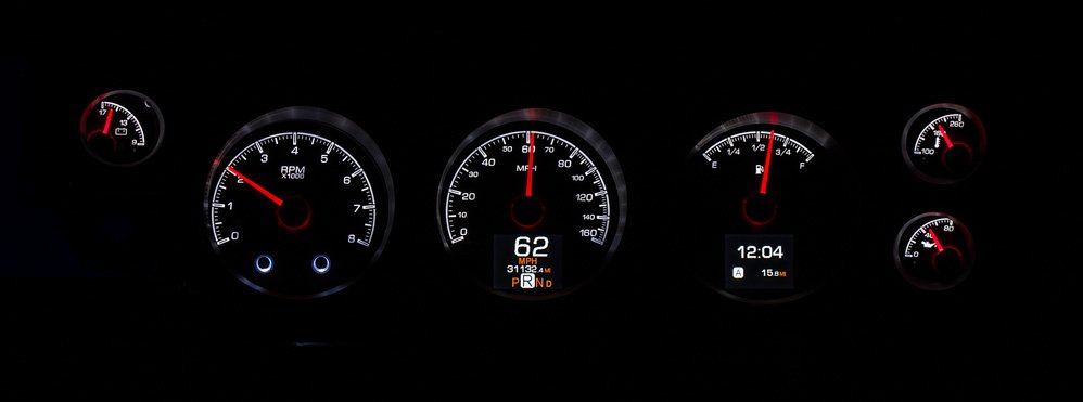 Dakota Digital Gauges, 1970-1972 Chevelle El Camino SS Dash Dakota Digital HDX
