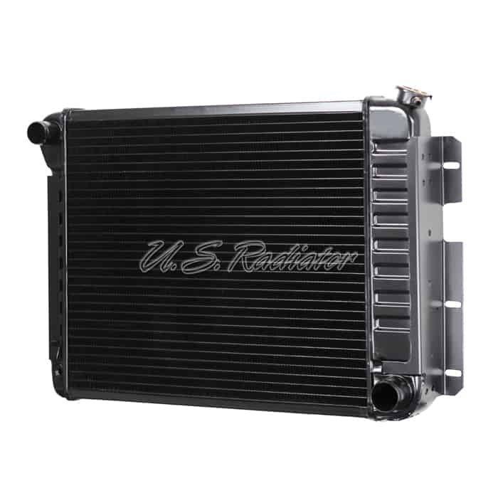 Radiator, 1967-1969 Camaro L6/V8 Small Block w/o Factory AC - Copper/Brass