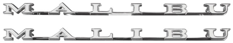 Emblem, 1969 Malibu Quarter - PR