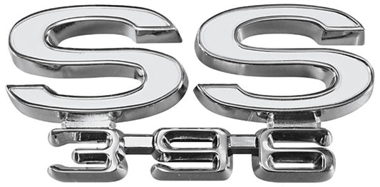 Emblem, 1969 Chevelle SS396 Rear