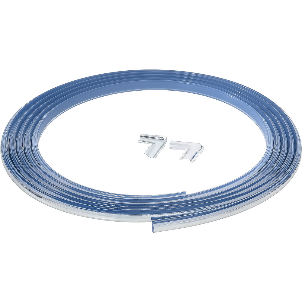 Lockstrip, 1973-1991 GM Truck Chrome For Back Window Seal