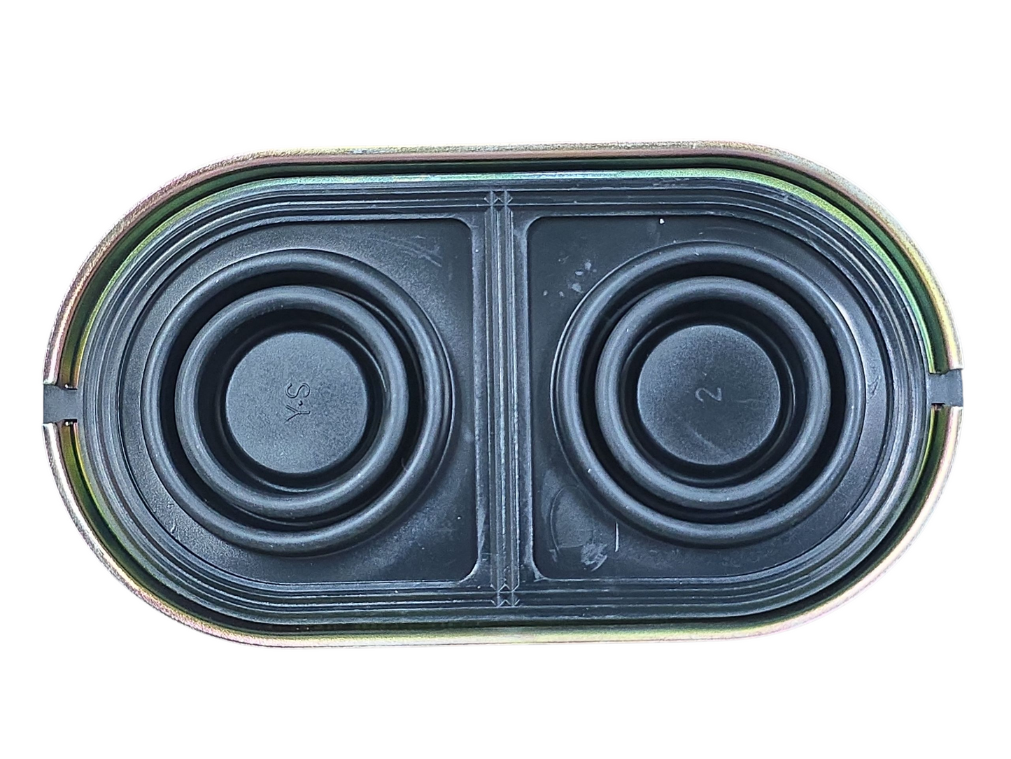 Lid, 1967-1969 Power Disc Brake Zinc Plated Master Cylinder Lid