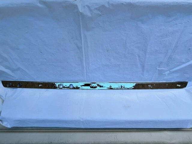 Used Original GM 1966 Chevrolet Chevelle El Camino Upper Dash Trim RECHROMED