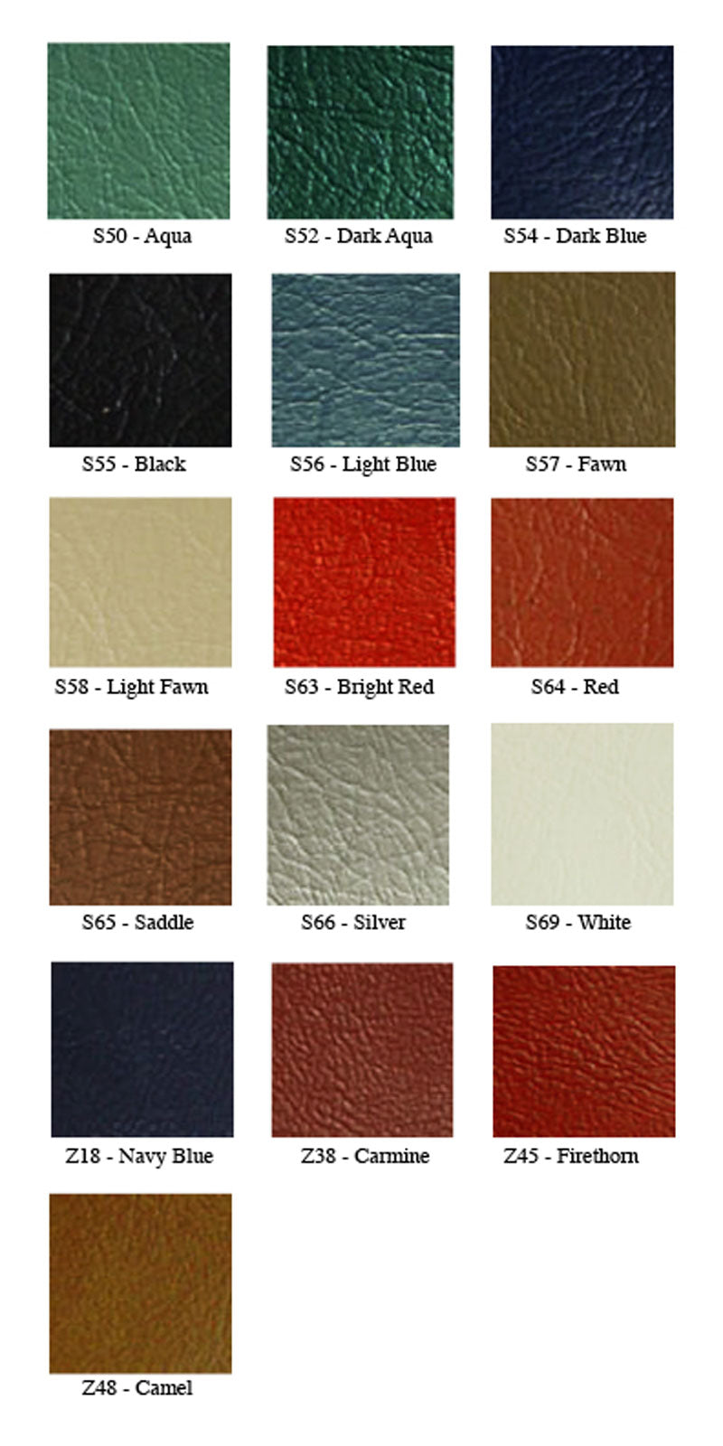 Cover, 1962-1963 Nova Convertible Rear Arm Rest - PR