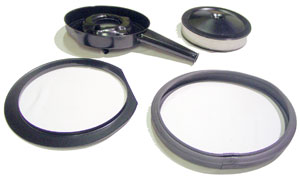 AIR CLEANER, 70-72 COWL INDUCTION KIT