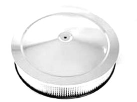 AIR CLEANER, 70-72 CHROME TOP - AFTERMARKET