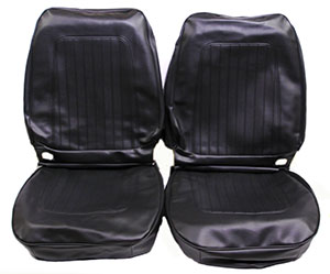 SEAT COVER, 68 CAMARO STANDARD FRONT BUCKETS & REAR