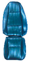 SEAT COVER, 71-80 CAMARO STANDARD HIGH BACK FRONT BUCKETS & REAR