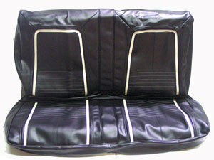 SEAT COVER, 67 CAMARO DELUXE REAR