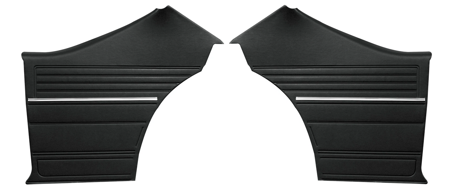Rear Panels, 1968 Chevelle Preassembled - Pair