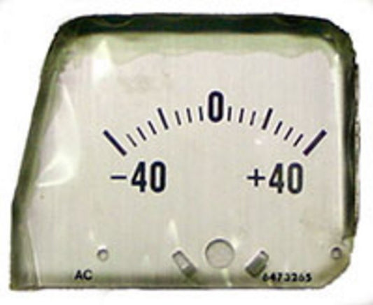 Plate, 1968-1969 Camaro Amp Silver Face