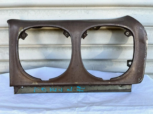 Used Original GM 1970 Chevrolet EL Camino Driver Side Headlight Fender Ext