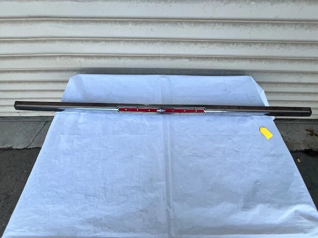 USED ORIGINAL GM 1964 CHEVROLET CHEVY II NOVA HOOD MOLDING TRIM EMBLEM #3848119