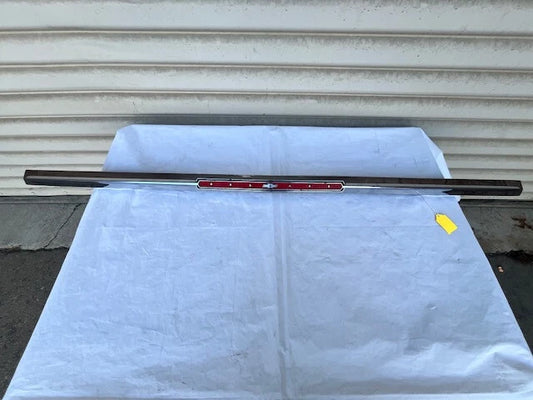 USED ORIGINAL GM 1964 CHEVROLET CHEVY II NOVA HOOD MOLDING TRIM EMBLEM #3848119