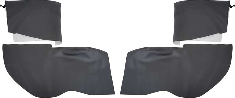 Covers, 1967-1969 Camaro Rear Arm Rest - Pair