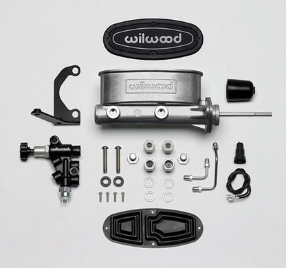 Wilwood Aluminum Tandem Master Cylinder & Proportioning Valve Kit