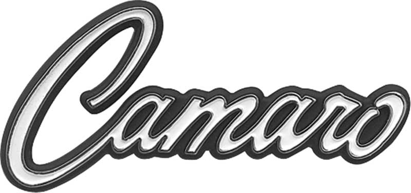 Emblem, 1968 Camaro Glove Box