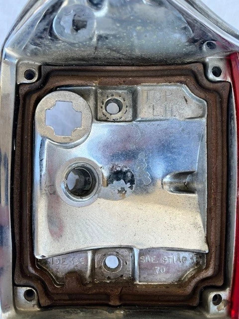 Used Original GM 1970-1972 Chevrolet EL Camino SS Tail Light Housing LH 5962733