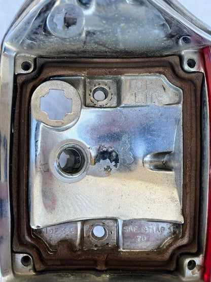 Used Original GM 1970-1972 Chevrolet EL Camino SS Tail Light Housing LH 5962733