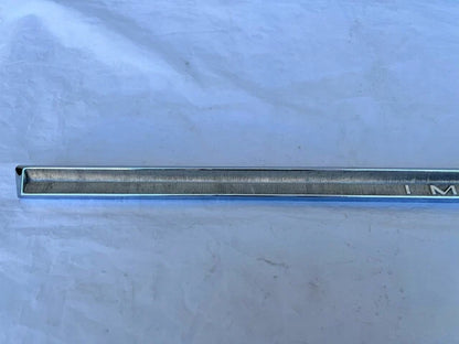 USED ORIGINAL GM 1964 CHEVROLET IMPALA GLOVE BOX DOOR EMBLEM CHROME TRIM MOLDING
