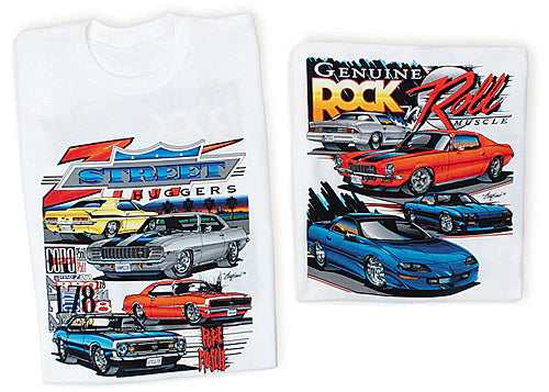 T-Shirt Street Huggers Camaro - White