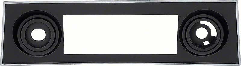 Plate, 1967-1968 Camaro Radio Face