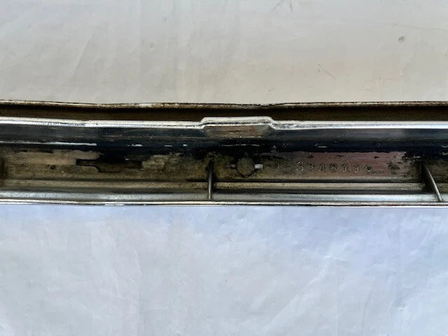 USED ORIGINAL GM 1964 CHEVROLET CHEVY II NOVA HOOD MOLDING TRIM EMBLEM #3848119
