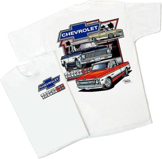 T-Shirt Chevrolet Trucks - White