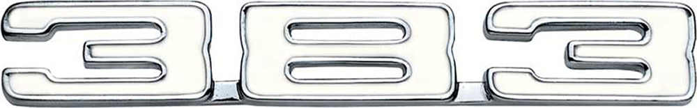 Emblem, 1968 Camaro 383 Fender - PR