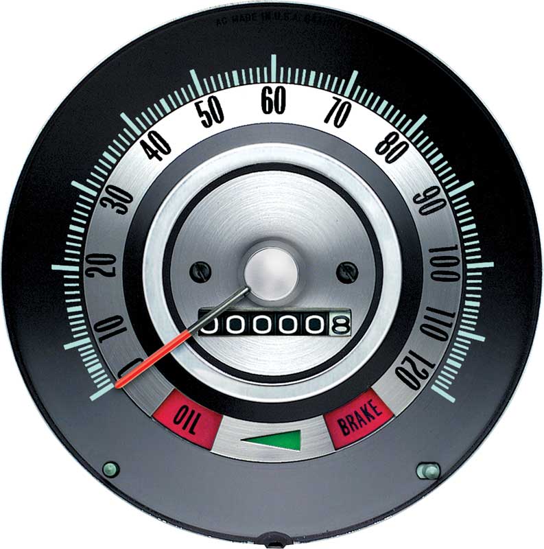 Speedometer, 1968 Camaro