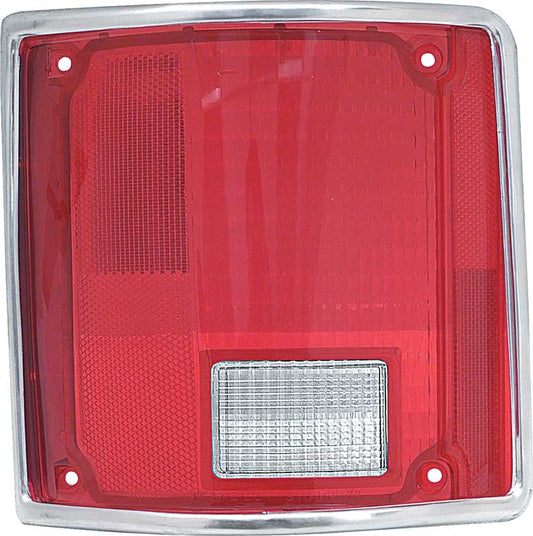 Lens, 1973-1991 Chevrolet Fleetside Tail with Chrome - Left