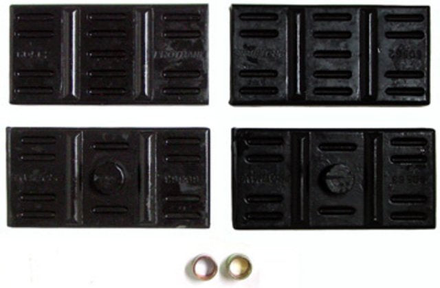 Leaf Spring Pads, 1968-1974 Nova Mono Leaf Set - Polyurethane | Classic ...
