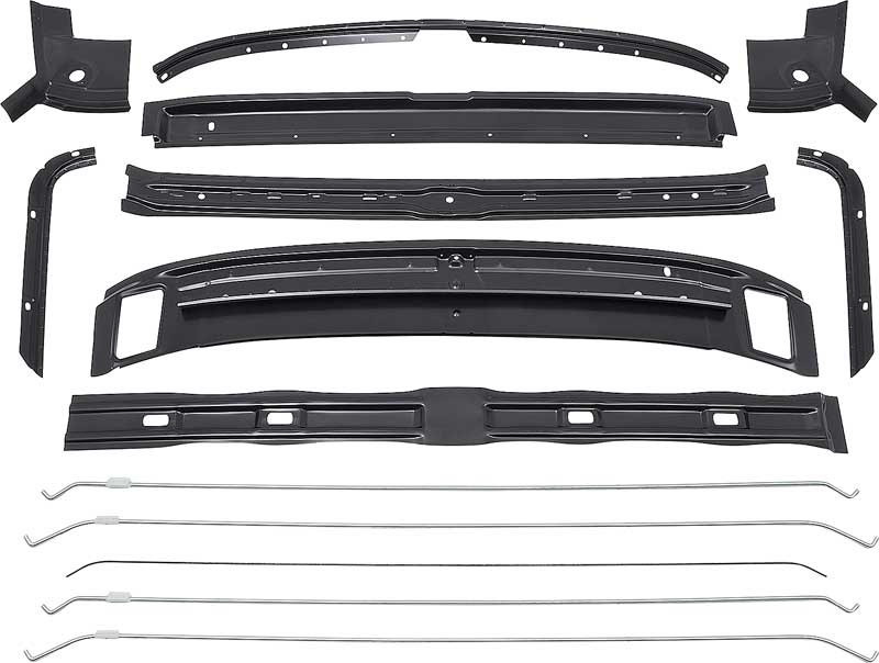 Brace Kit, 1969 Camaro Roof Panel