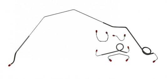 Brake Line, 1969 Camaro Front Disc - Stainless Steel (5Pc)