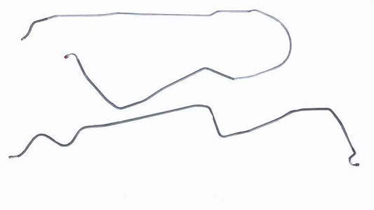 Brake Line, 1969 Camaro Front To Rear - Stainless Steel