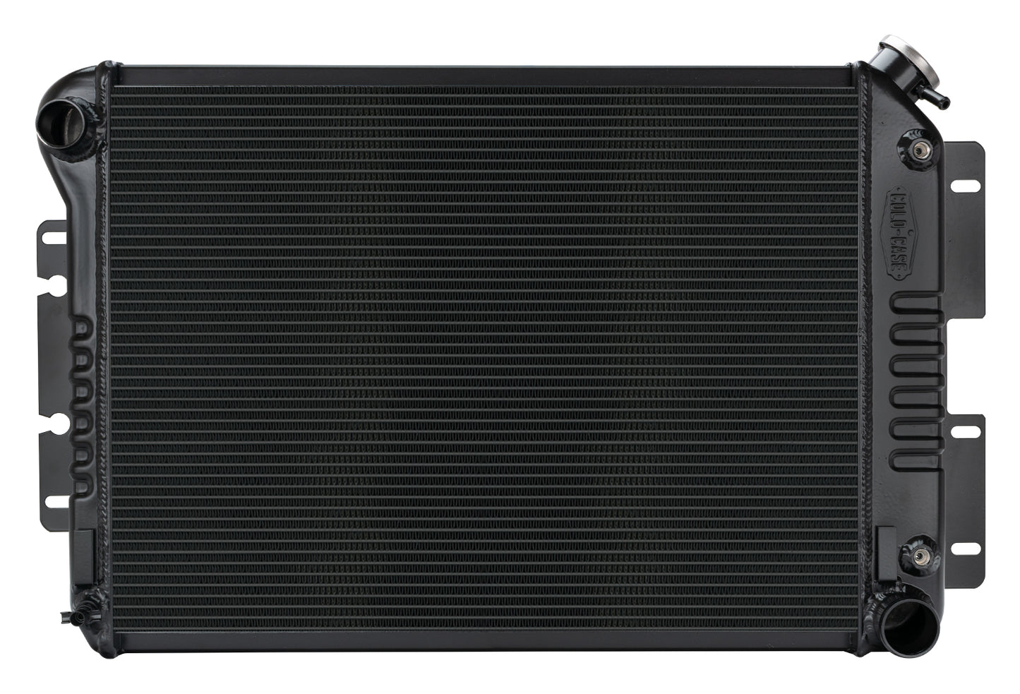 Radiator, 1967-1969 Camaro Big Block - Aluminum Black Night Rider Series